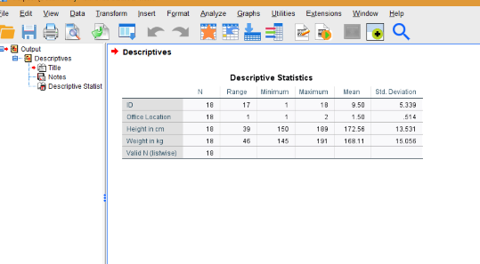 Descriptive Statistics SPSS Statistics How To