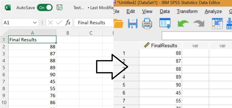 Excel To SPSS How To Import Data Statistics How To